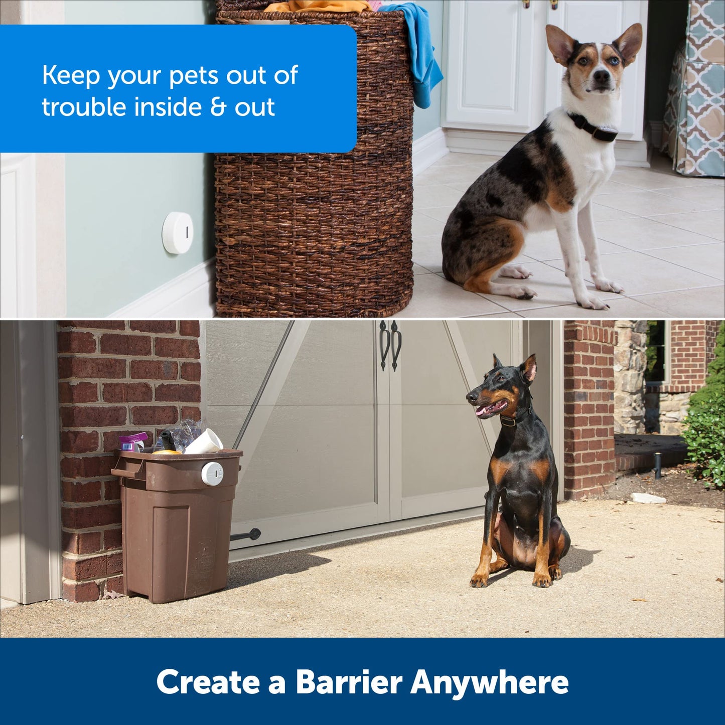 PetSafe Pawz Away Pet Barrier with Adjustable Range, Pet Proofing for Cats and Dogs, Static Stimulation
