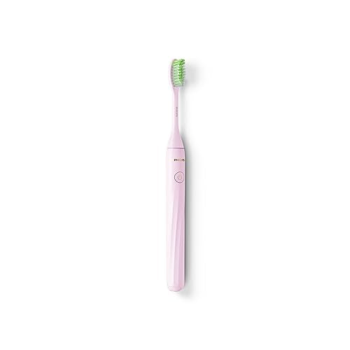 PHILIPS One By Sonicare Battery Toothbrush, Miami Coral, Hy1100/01, 1 Count