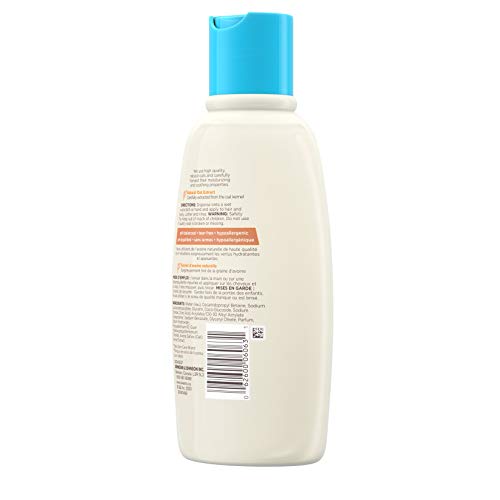 Aveeno Baby Daily Wash and Shampoo Baby’s Hair and Sensitive Skin Cleanser with Natural Oat - Paraben Free and Phthalate Free, Sulfates-free and Dye-free - 975 Milliliters
