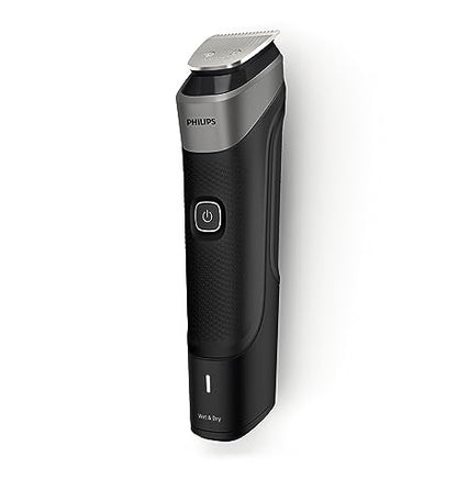 Philips Multigroom Series 3000 Cordless with 10 Trimming Accessories, Lithium-Ion and Storage Bag, MG3750/10