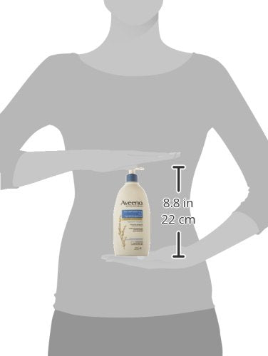 Aveeno Skin Relief Moisturizing Body Lotion With Natural Shea Butter & Triple Oat Complex, Unscented Moisturizer for Extra Dry, Itchy or Sensitive Skin, Fragrance Free, 975mL