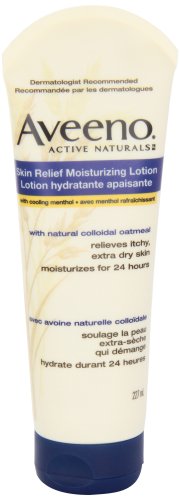 Aveeno Intense Relief Overnight Cream - Shea Butter, Colloidal Oatmeal - Dry Skin Lotion- Fragrance Free, 208 mL