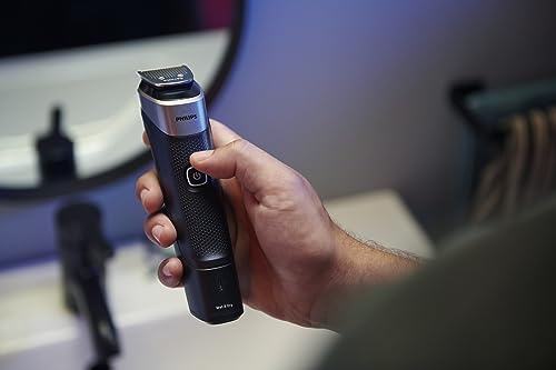 Philips Multigroom Series 3000 Cordless with 10 Trimming Accessories, Lithium-Ion and Storage Bag, MG3750/10