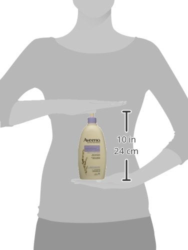 Aveeno Stress Relief Moisturizing Body Lotion with Ylang Ylang and Lavender, Dry and Sensitive Skin Moisturizer, 532 ML