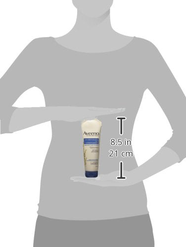 Aveeno Intense Relief Overnight Cream - Shea Butter, Colloidal Oatmeal - Dry Skin Lotion- Fragrance Free, 208 mL