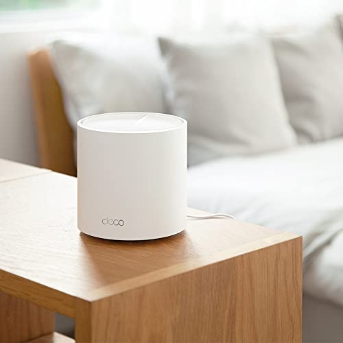 TP-Link Deco AX3000 WiFi 6 Mesh System (Deco X50) - Covers up to 6,500 Sq.Ft, Replaces Wireless Router and Extender, 3 Gigabit Ports per Unit, Supports Ethernet Backhaul, 3-Pack