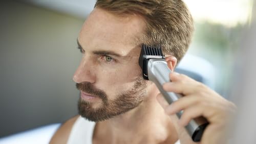 Philips Multigroom Series 7000, Cordless Wet & Dry with 19 Trimming Accessories, DualCut Technology, Lithium-Ion and Storage Bag, MG7770/18