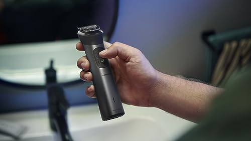 Philips Multigroom Series 3000 Cordless with 10 Trimming Accessories, Lithium-Ion and Storage Bag, MG3750/10