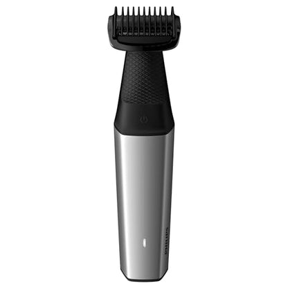 Philips Bodygroom Body & Intimate area Trimmer, Ultimate manscaping tool, removes short, long & thick hair in a single stroke with its 4 directional pivoting head. Skin protect technology, BG7025/15