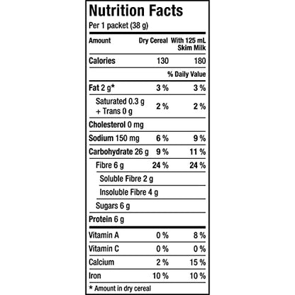 Quaker Regular Instant Oatmeal, 10 Packets, 280g