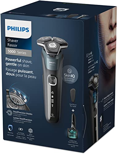 Philips Electric Shaver Series 5000, Wet & Dry with Charging Stand, S5898/25