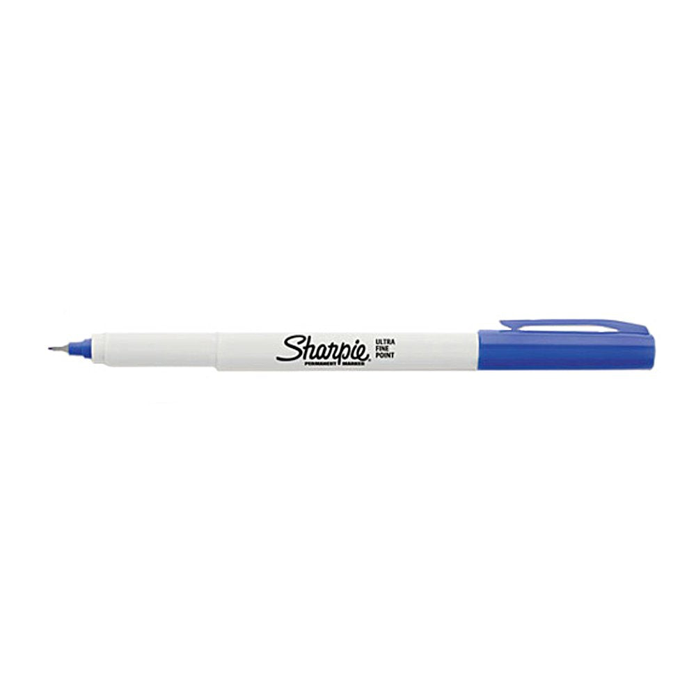 Sharpie Permanent Markers, Ultra Fine Point, Black, 2 Markers(37161)