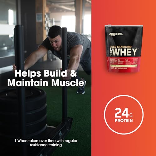 Optimum Nutrition Gold Standard 100% Whey Protein Powder, 2.270g - Extreme Milk Chocolate - 70 servings (packaging may vary)