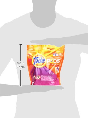 Tide PODS Liquid Laundry Detergent pacs, Spring Meadow Scent, 112 count