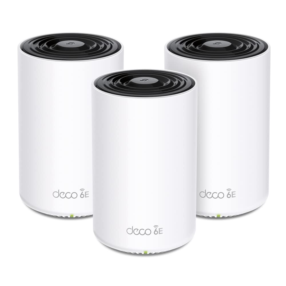 TP-Link Deco AX3000 WiFi 6 Mesh System (Deco X50) - Covers up to 6,500 Sq.Ft, Replaces Wireless Router and Extender, 3 Gigabit Ports per Unit, Supports Ethernet Backhaul, 3-Pack