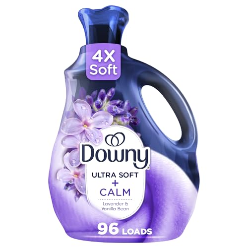 Downy Ultra Soft Fabric Softener Liquid, Calm, Lavender and Vanilla Bean, 2.76L