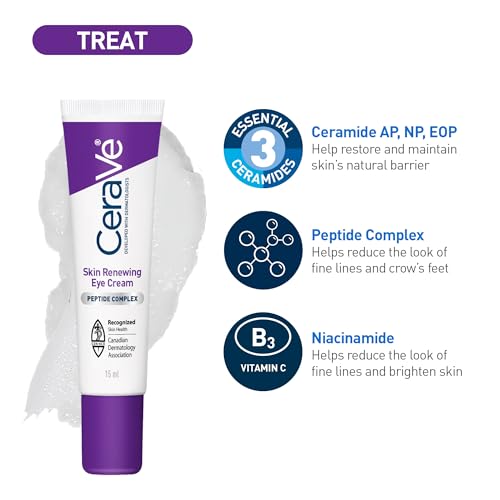 CeraVe Night Cream for Face, Skin Renewing Moisturizer for Men & Women With Hyaluronic Acid, Niacinamide, Bio Peptides & Ceramides. Fragrance Free, Non-comedogenic, Suitable for Sensitive Skin
