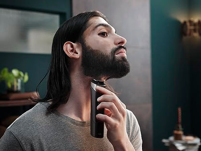 Philips Multigroom Series 3000 Cordless with 10 Trimming Accessories, Lithium-Ion and Storage Bag, MG3750/10