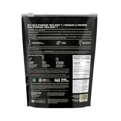 Optimum Nutrition Gold Standard 100% Whey Protein Powder, 2.270g - Extreme Milk Chocolate - 70 servings (packaging may vary)