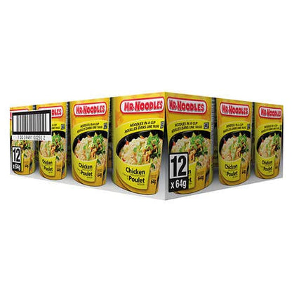 MR. NOODLES Cup Spicy Chicken 64g x 12