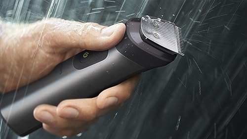 Philips Multigroom Series 3000 Cordless with 10 Trimming Accessories, Lithium-Ion and Storage Bag, MG3750/10