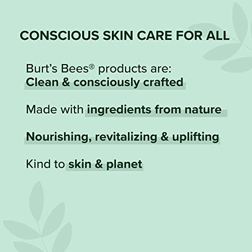Burt's Bees Sensitive Hydrating Gentle Daily Face Cream Moisturizer Face Lotion for Sensitive Skin with Aloe and Rice Milk, 98.9% Natural Origin, Developed with Dermatologists, 51g
