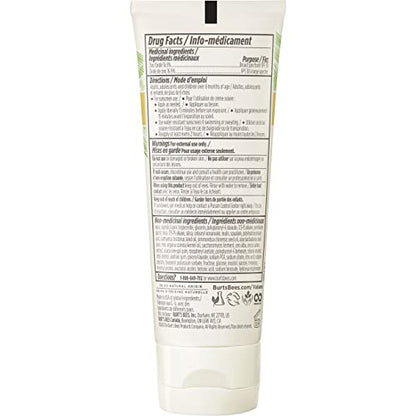 Burt's Bees Sensitive Hydrating Gentle Daily Face Cream Moisturizer Face Lotion for Sensitive Skin with Aloe and Rice Milk, 98.9% Natural Origin, Developed with Dermatologists, 51g
