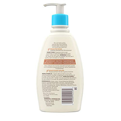 Aveeno Baby Daily Wash and Shampoo Baby’s Hair and Sensitive Skin Cleanser with Natural Oat - Paraben Free and Phthalate Free, Sulfates-free and Dye-free - 975 Milliliters
