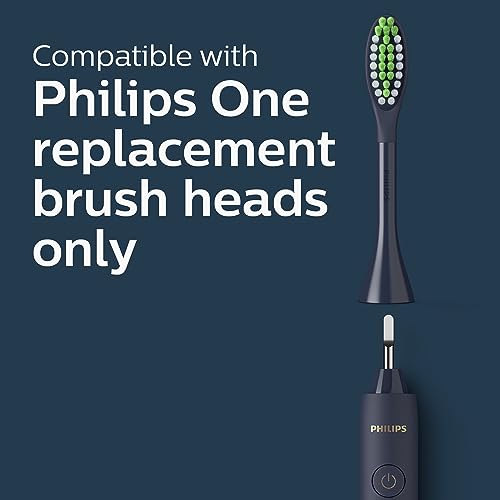 PHILIPS One By Sonicare Battery Toothbrush, Miami Coral, Hy1100/01, 1 Count