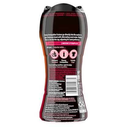Downy Unstopables Fusions In-Wash Laundry Scent Booster Beads, Sunset and Citrus Scent, 2-in-1 All Day Freshness, 598 Grams