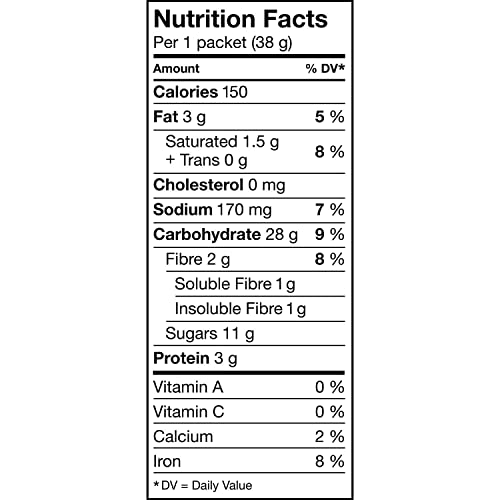 Quaker Regular Instant Oatmeal, 10 Packets, 280g