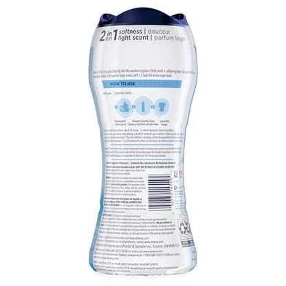 Downy Comfy Cozy In-Wash Laundry Scent Booster Beads, Meadow Rain Scent, Softness and Freshness, 725 Grams