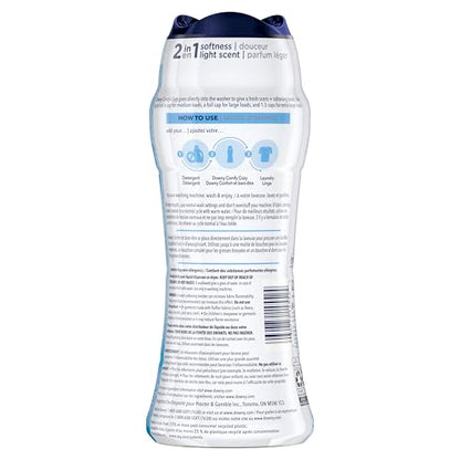 Downy Comfy Cozy In-Wash Laundry Scent Booster Beads, Meadow Rain Scent, Softness and Freshness, 725 Grams