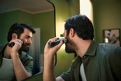 Philips Multigroom Series 3000 Cordless with 10 Trimming Accessories, Lithium-Ion and Storage Bag, MG3750/10