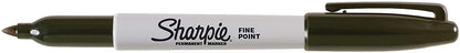 Sharpie Permanent Markers, Fine Point, Black, 36 Count - (New)