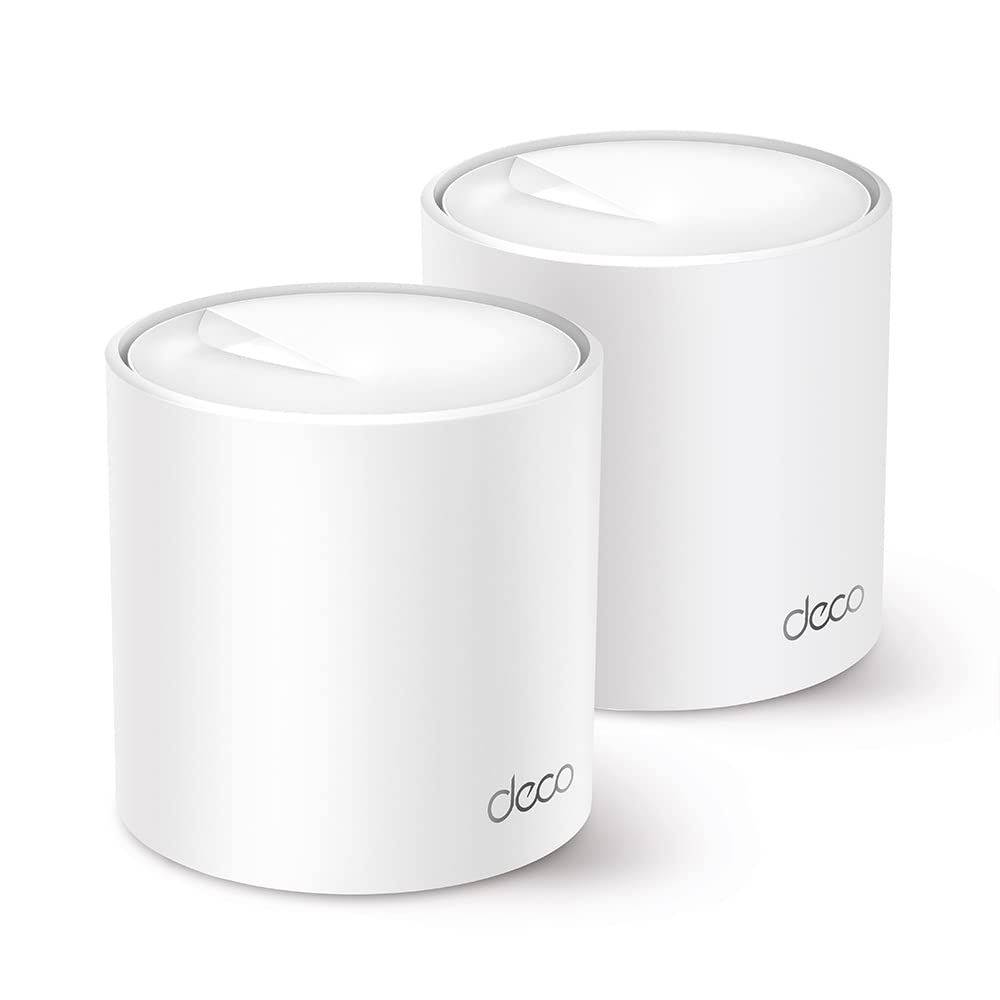 TP-Link Deco AX3000 WiFi 6 Mesh System (Deco X50) - Covers up to 6,500 Sq.Ft, Replaces Wireless Router and Extender, 3 Gigabit Ports per Unit, Supports Ethernet Backhaul, 3-Pack