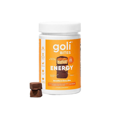Goli Nutritional Supplement, Multi Vitamin Chewable Bites - 30 Count - Milk Chocolate Vanilla Cocoa Flavor 10+ Vitamins & Nutrients for Overall Health & Wellbeing, Immune, Nervous System Support