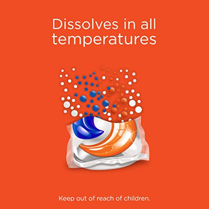 Tide PODS Liquid Laundry Detergent pacs, Spring Meadow Scent, 112 count