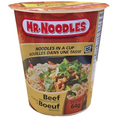 MR. NOODLES Cup Spicy Chicken 64g x 12