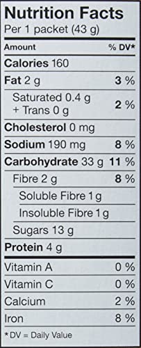 Quaker Regular Instant Oatmeal, 10 Packets, 280g