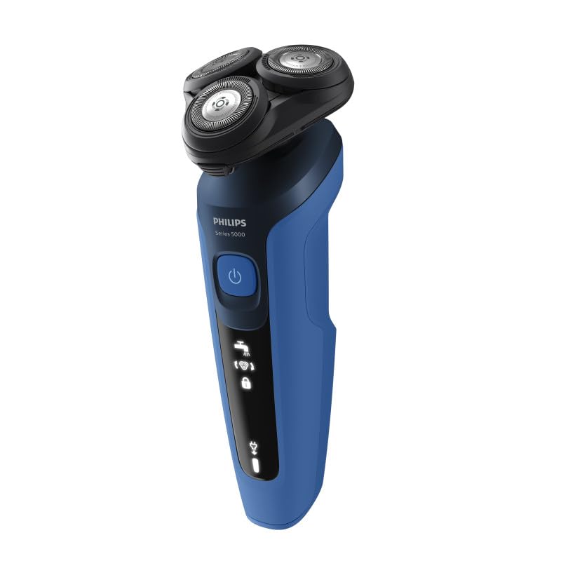 Philips Electric Shaver Series 5000, Wet & Dry with Charging Stand, S5898/25