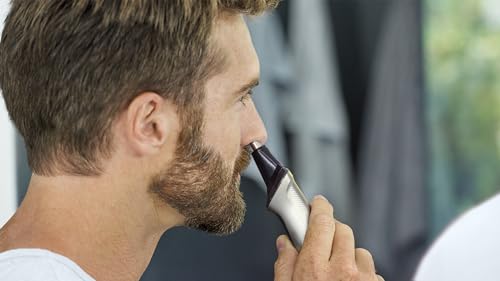 Philips Multigroom Series 7000, Cordless Wet & Dry with 19 Trimming Accessories, DualCut Technology, Lithium-Ion and Storage Bag, MG7770/18