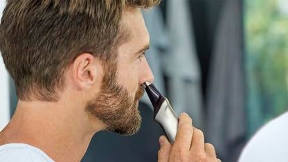 Philips Multigroom Series 7000, Cordless Wet & Dry with 19 Trimming Accessories, DualCut Technology, Lithium-Ion and Storage Bag, MG7770/18