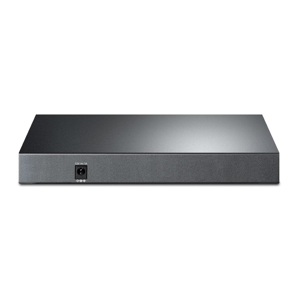 TP-Link TL-SG105 5 Port Gigabit Unmanaged Ethernet Network Switch, Ethernet Splitter, Plug and Play, Fanless Metal Design, Shielded Ports, Traffic Optimization, Limited Lifetime Protection,Black