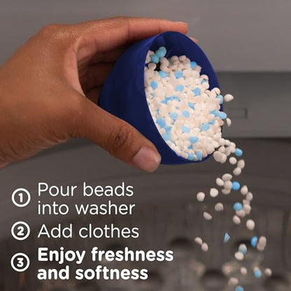 Downy Comfy Cozy In-Wash Laundry Scent Booster Beads, Meadow Rain Scent, Softness and Freshness, 725 Grams
