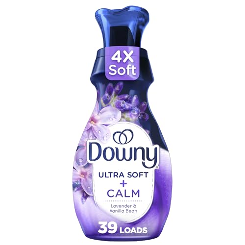 Downy Ultra Soft Fabric Softener Liquid, Calm, Lavender and Vanilla Bean, 2.76L