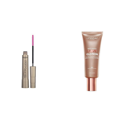 L’Oréal Paris Telescopic Mascara, Eyelash Lengthening Mascara, Unique Non-Clumping Formula, Delivers Intense Length, For Sensitive Eyes, Blackest Black, 8 ml