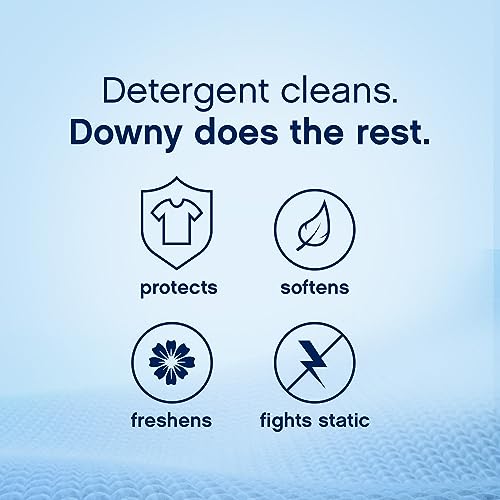 Downy Ultra Laundry Liquid Fabric Softener (Fabric Conditioner), Cool Cotton, 2.64L, 120 Loads