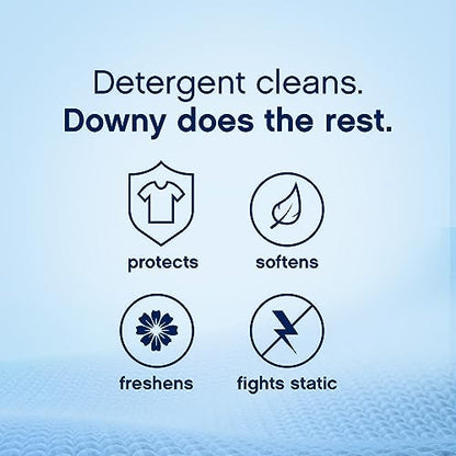Downy Ultra Laundry Liquid Fabric Softener (Fabric Conditioner), Cool Cotton, 2.64L, 120 Loads