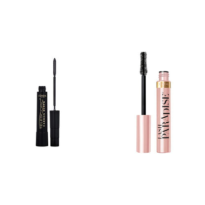 L’Oréal Paris Telescopic Mascara, Eyelash Lengthening Mascara, Unique Non-Clumping Formula, Delivers Intense Length, For Sensitive Eyes, Blackest Black, 8 ml